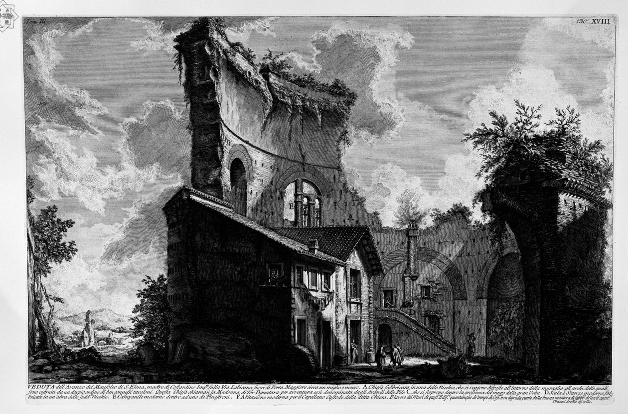 Mausoléu de Helena de Giovanni Battista Piranesi