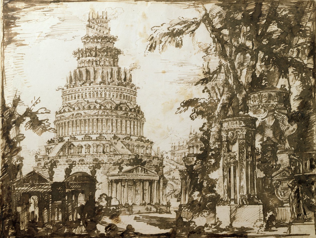Estruturas neoclássicas de Giovanni Battista Piranesi