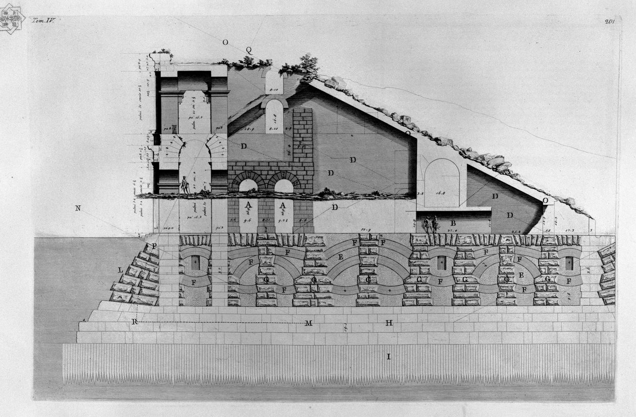 Teatro de Marcelo de Giovanni Battista Piranesi