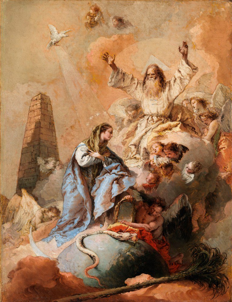 Alegoria da Imaculada Conceição de Giovanni Battista Tiepolo