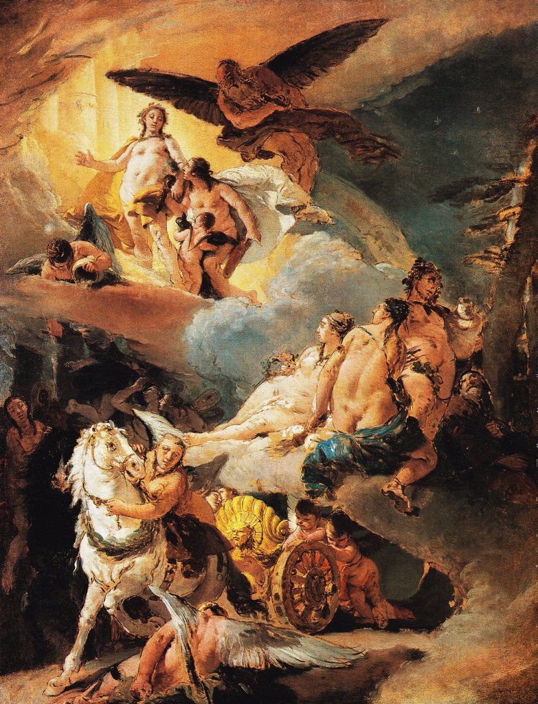 Apolo e Fetonte de Giovanni Battista Tiepolo