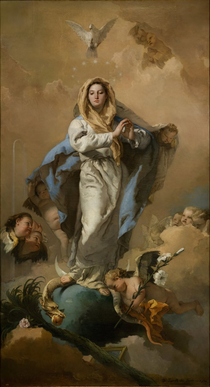 A Imaculada Conceição de Giovanni Battista Tiepolo