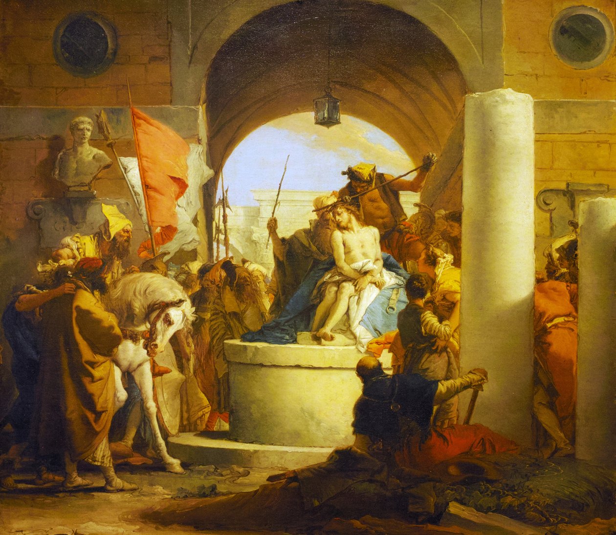 Coroação dos espinhos de Cristo de Giovanni Battista Tiepolo