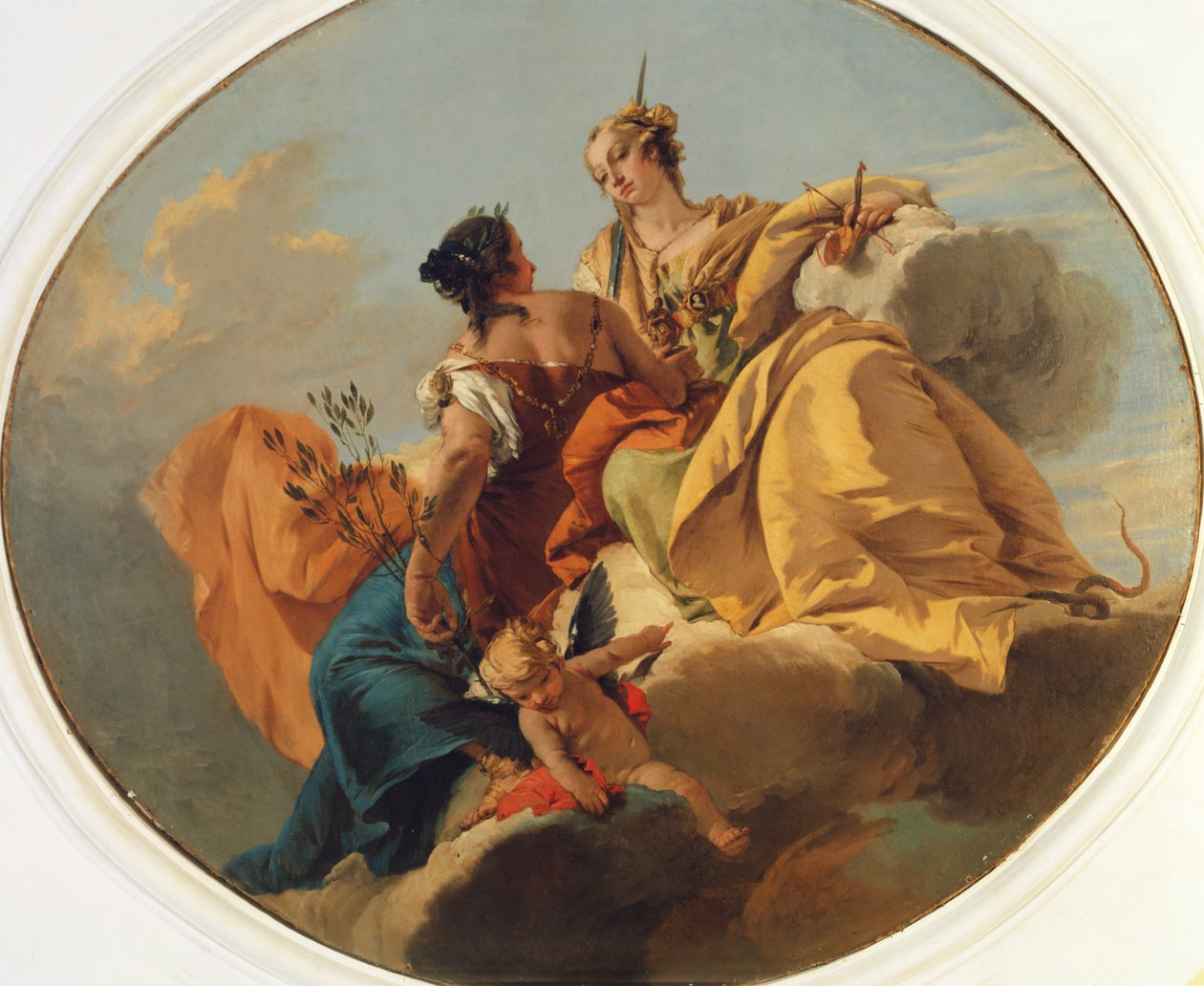 Justiça e Paz de Giovanni Battista Tiepolo