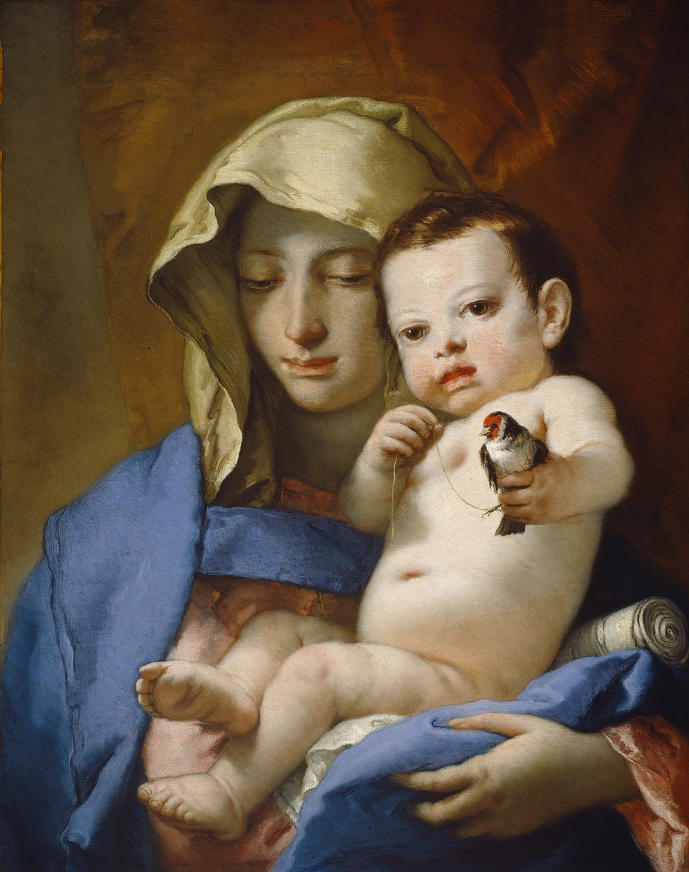 Madonna do Pintassilgo, c.1767-70 de Giovanni Battista Tiepolo
