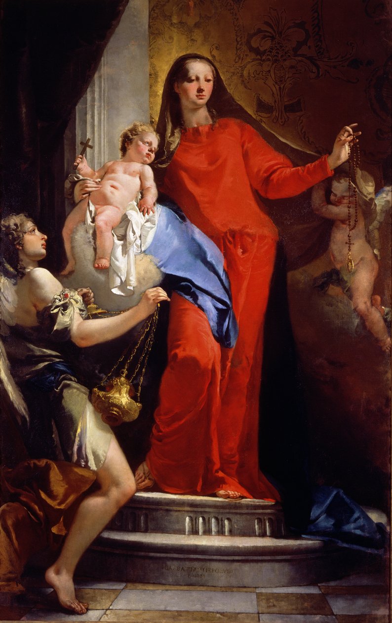 Madonna do Rosário de Giovanni Battista Tiepolo