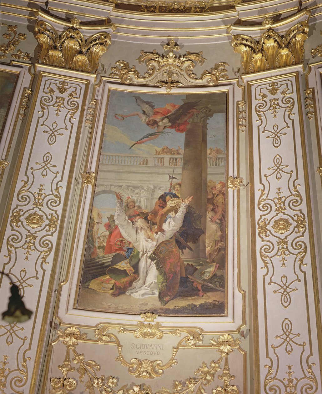 Martírio de São João, Bispo de Bérgamo de Giovanni-Battista Tiepolo