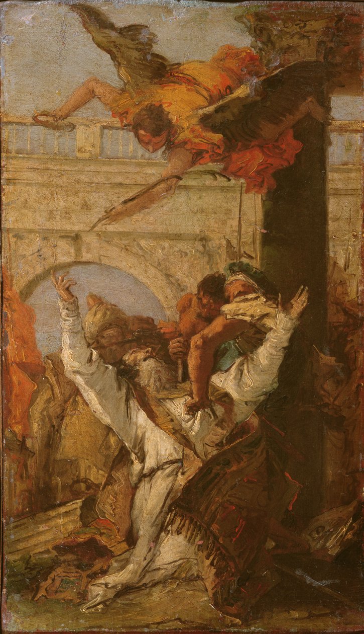 Martírio de São João, Bispo de Bérgamo de Giovanni Battista Tiepolo