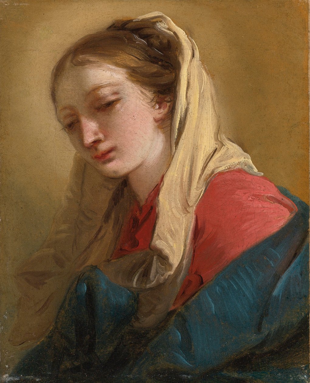 Maria Madalena velada em branco de Giovanni Battista Tiepolo