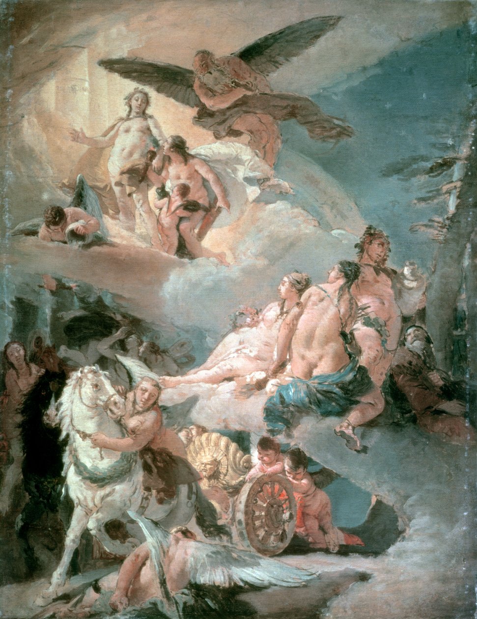 Phaethon e Apolo de Giovanni Battista Tiepolo