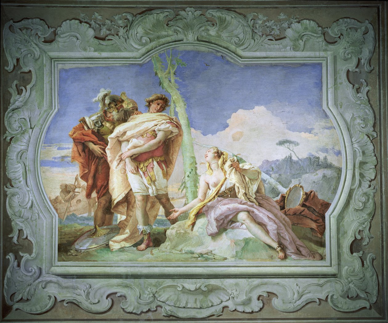 Rinaldo Abandonando Armida, de &39;Gerusalemme Liberata&39; de Torquato Tasso (1544-95) 1757 de Giovanni Battista Tiepolo