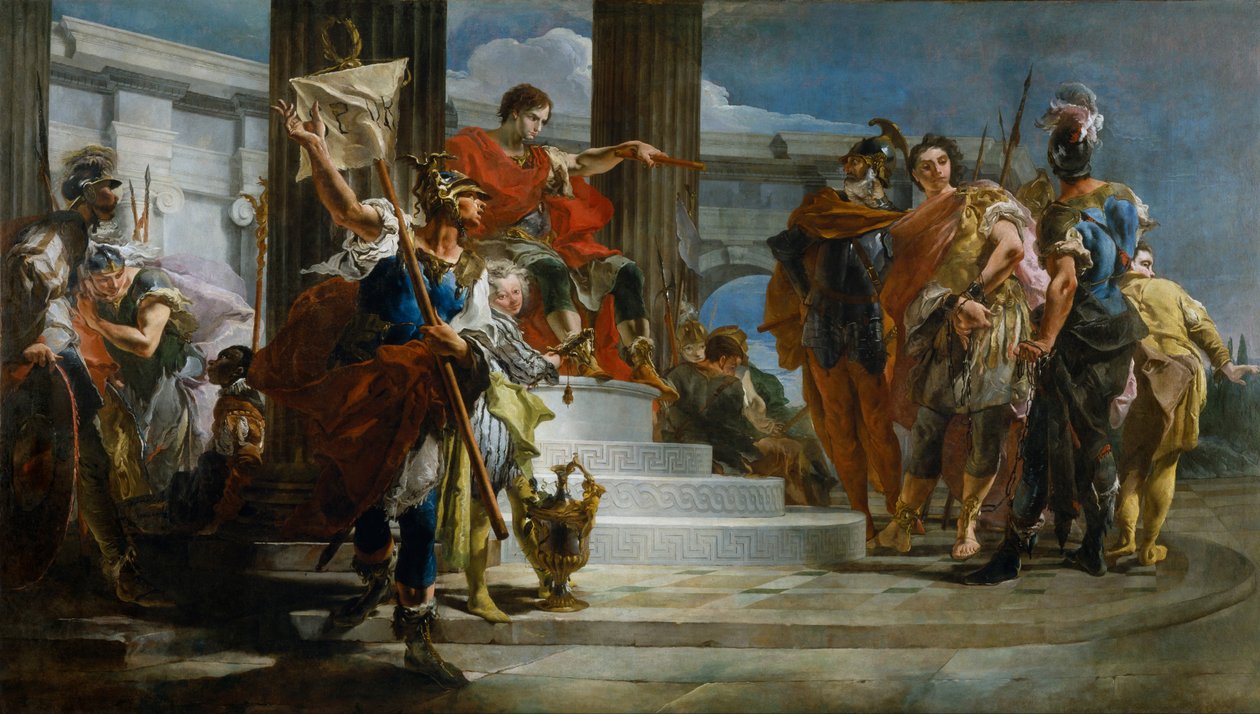 Scipio Liberação Massiva de Giovanni Battista Tiepolo