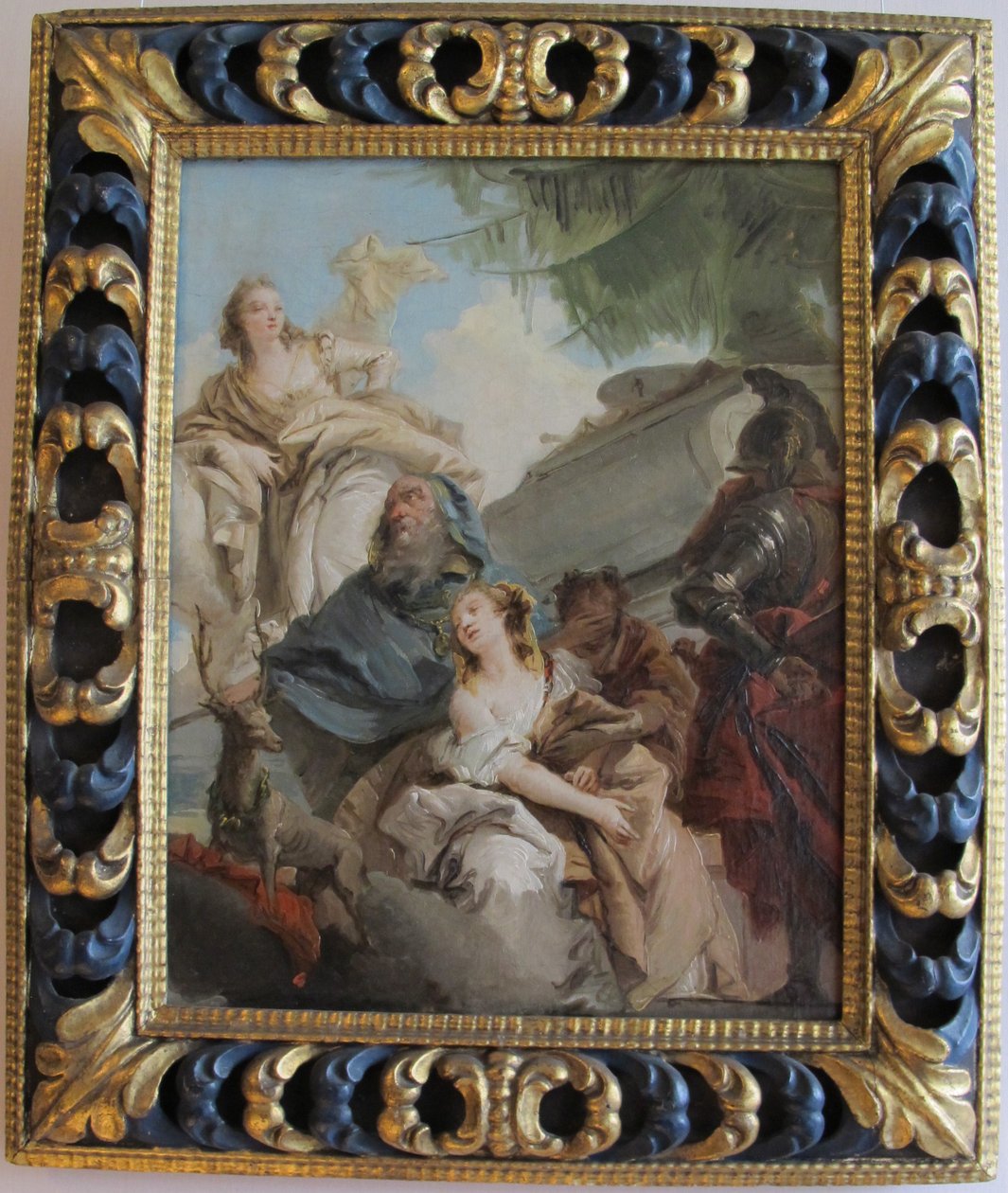 O sacrifício de Ifigênia de Giovanni Battista Tiepolo