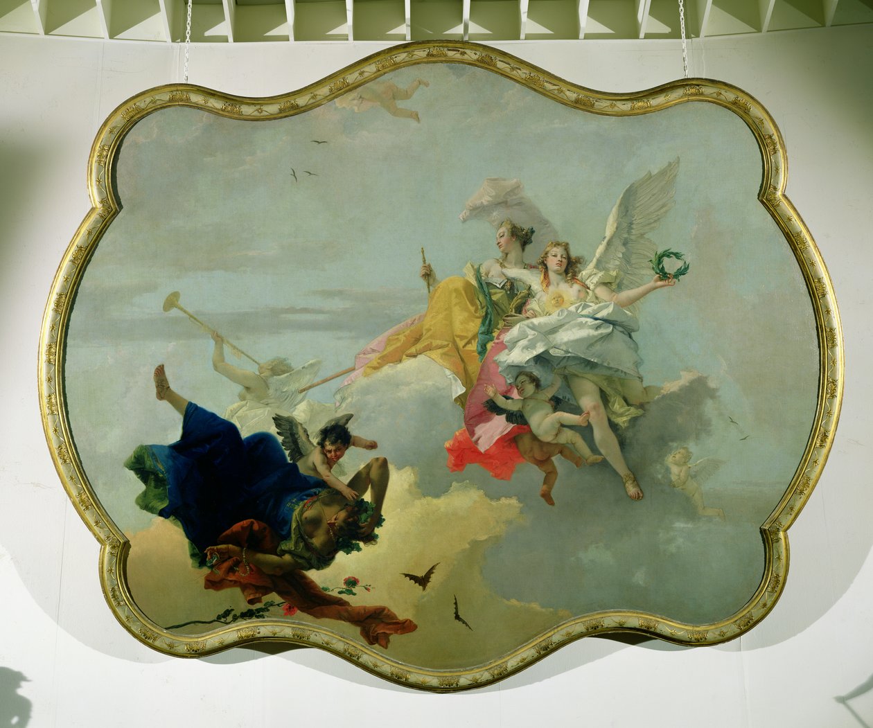 Triunfo da Virtude e da Nobreza de Giovanni Battista Tiepolo
