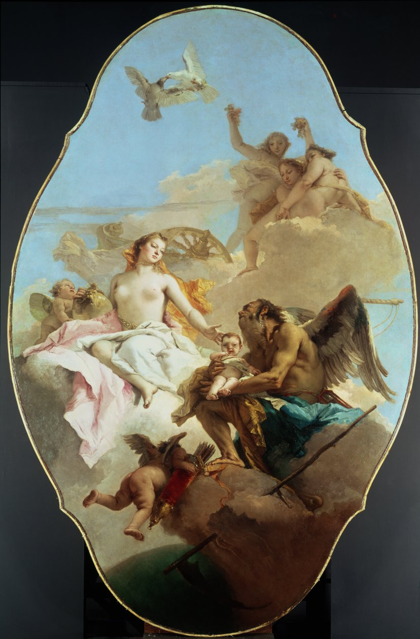 Vênus, pintura de teto de Giovanni Battista Tiepolo