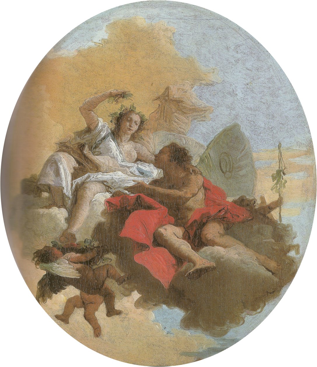 Zéfiro e Flora de Giovanni Battista Tiepolo