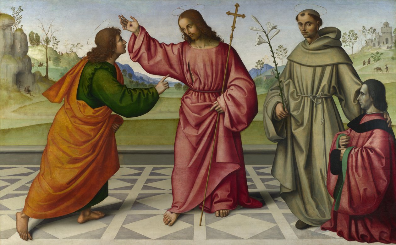 A Incredulidade de São Tomé de Giovanni Battista da Faenza