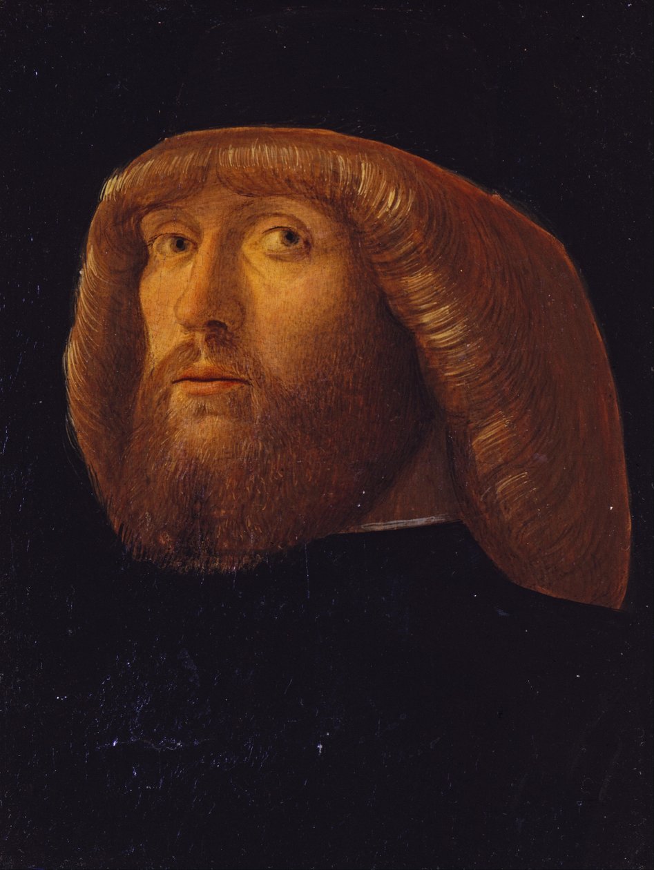 Um homem barbudo de Giovanni Bellini