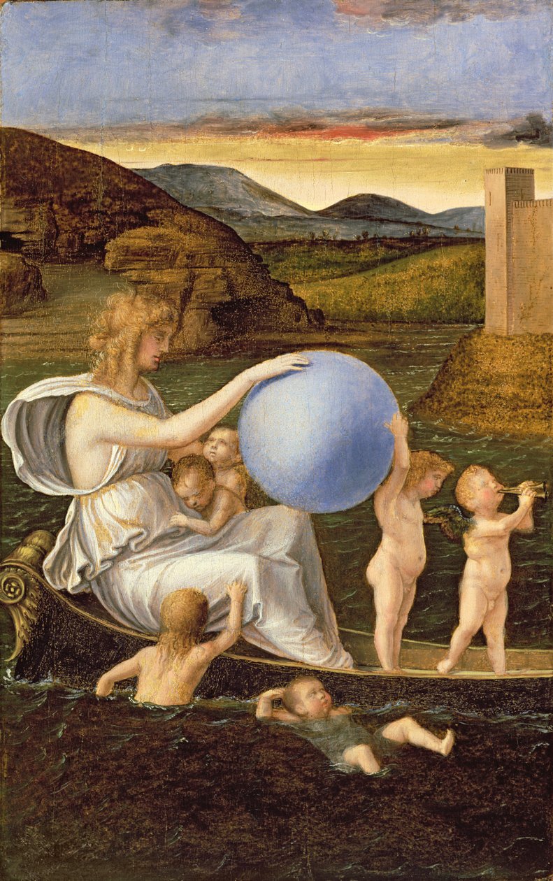 Alegoria da mudança de fortuna ou melancolia de Giovanni Bellini
