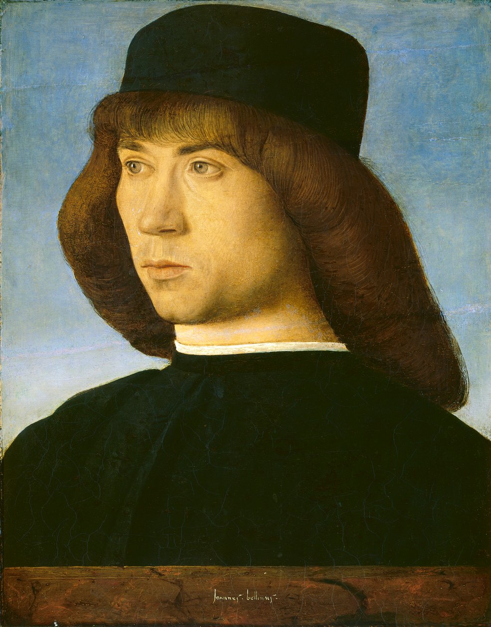 Retrato de um jovem, c.1490 de Giovanni Bellini