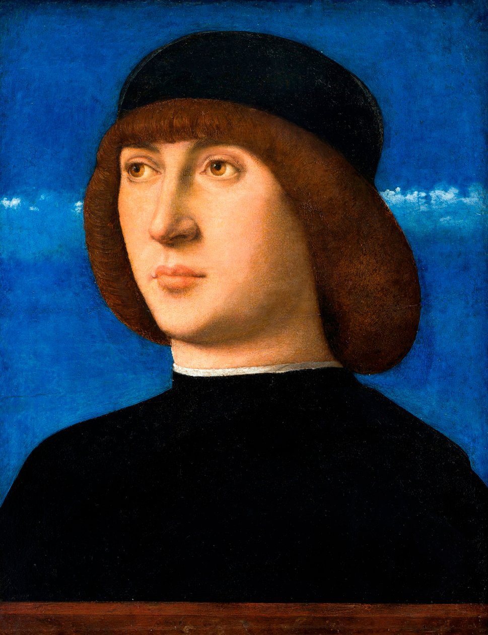 Retrato de um jovem de Giovanni Bellini