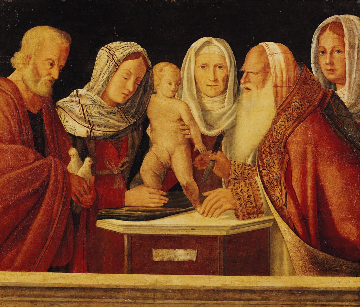 A circuncisão de Giovanni Bellini