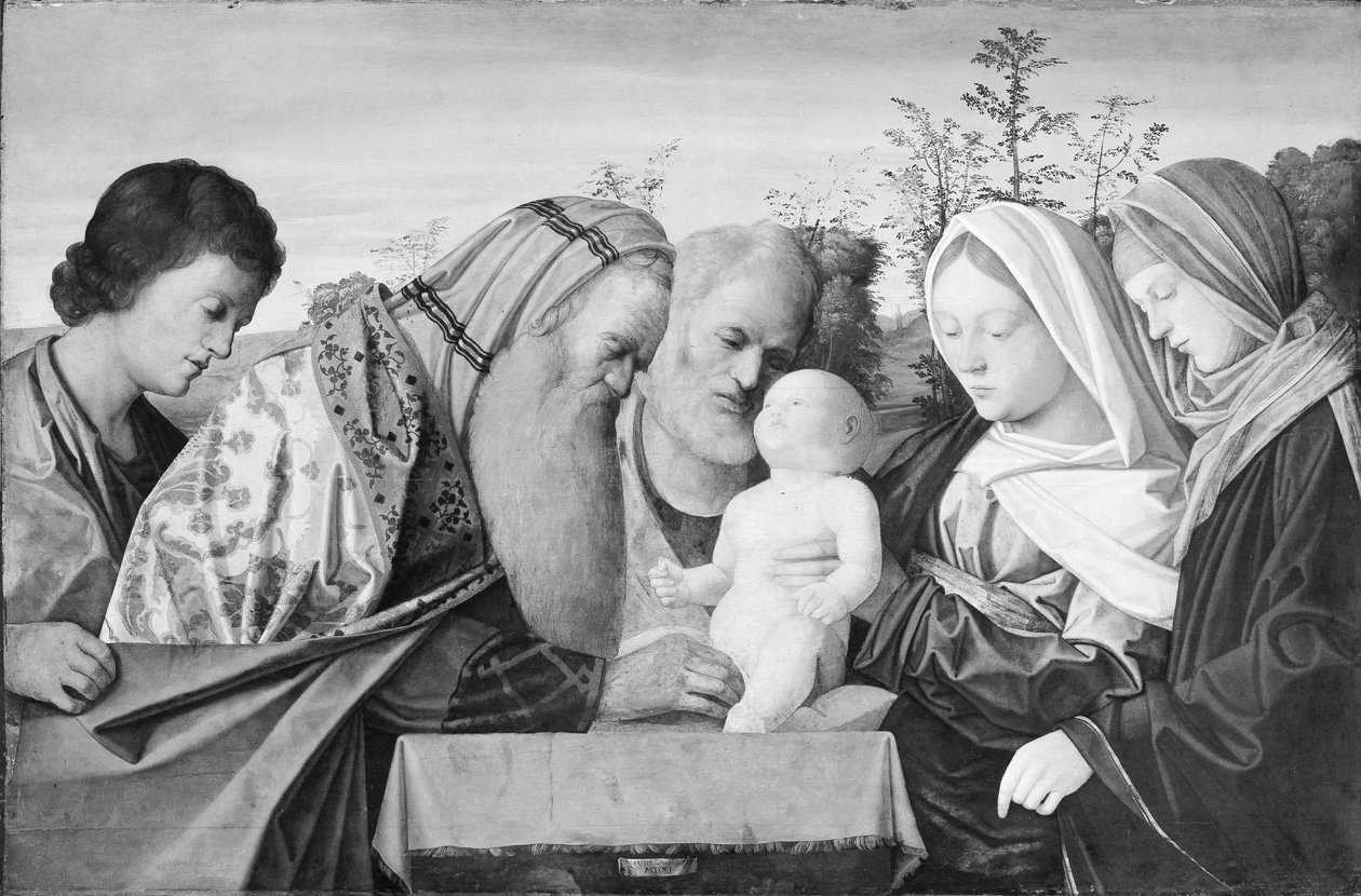 A circuncisão de Cristo de Giovanni Bellini
