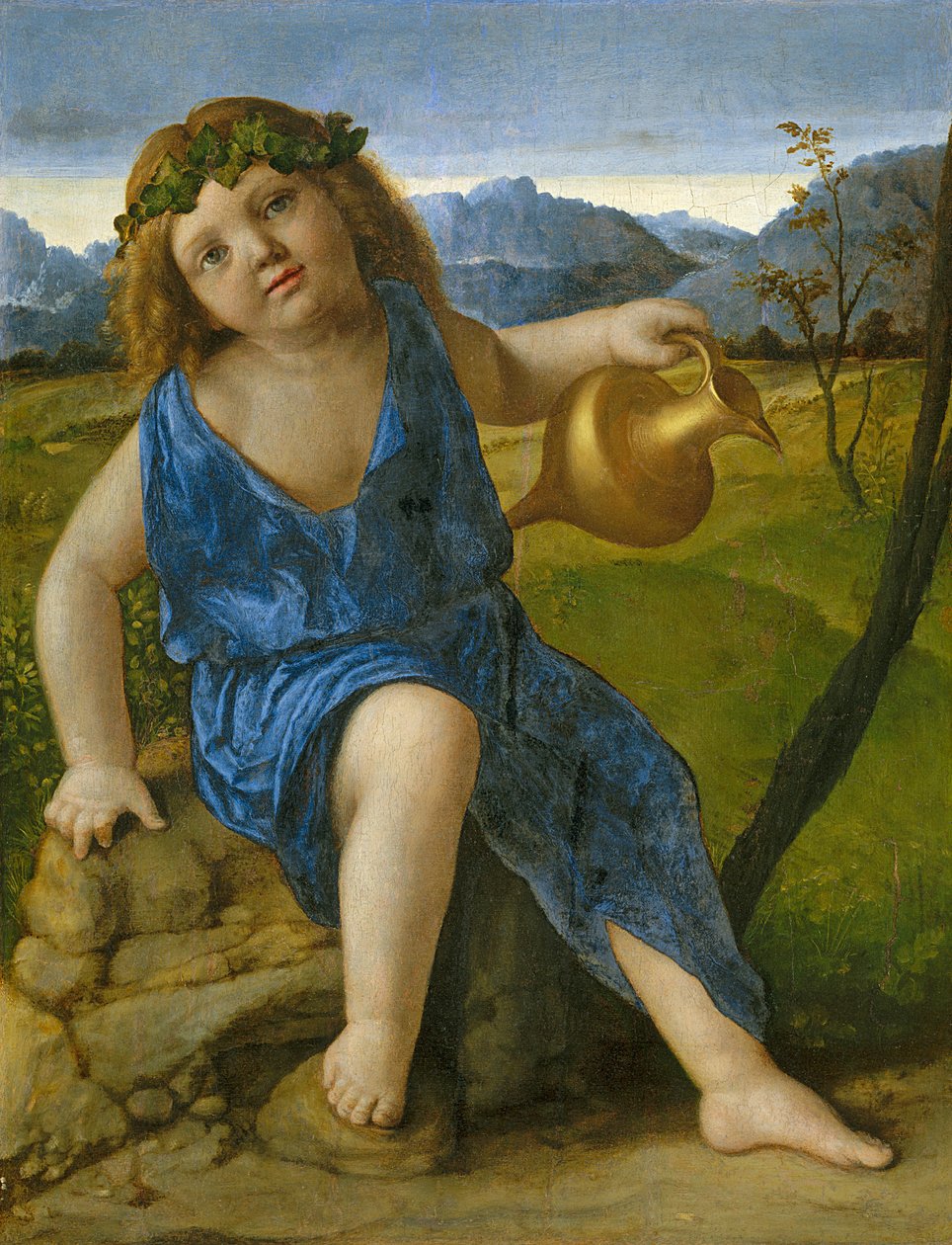 O Baco Infantil, c.1505-10 de Giovanni Bellini