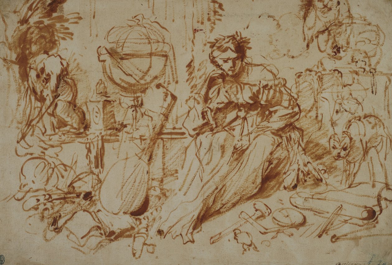 Melancolia de Giovanni Benedetto Castiglione