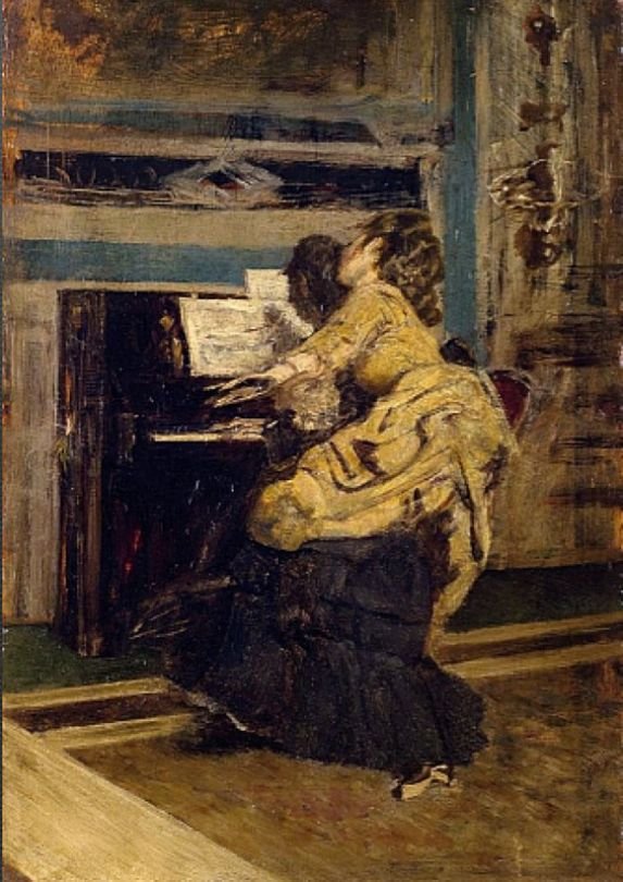 Cavalheiro no PianonDeutsch: Mann am KlaviernPolski: Homem no pianinien de Giovanni Boldini