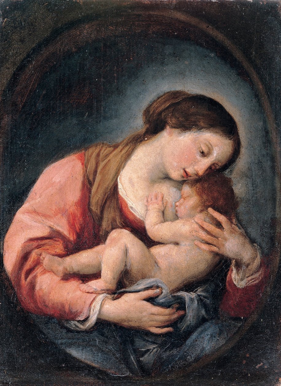 Madonna com a criança de Giovanni Battista Bonacina