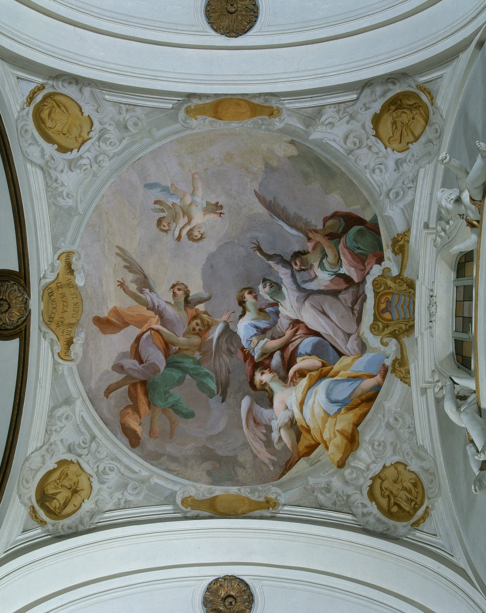 A morte de Saint Verdiana, 1716 de Giovanni Camillo Sagrestani