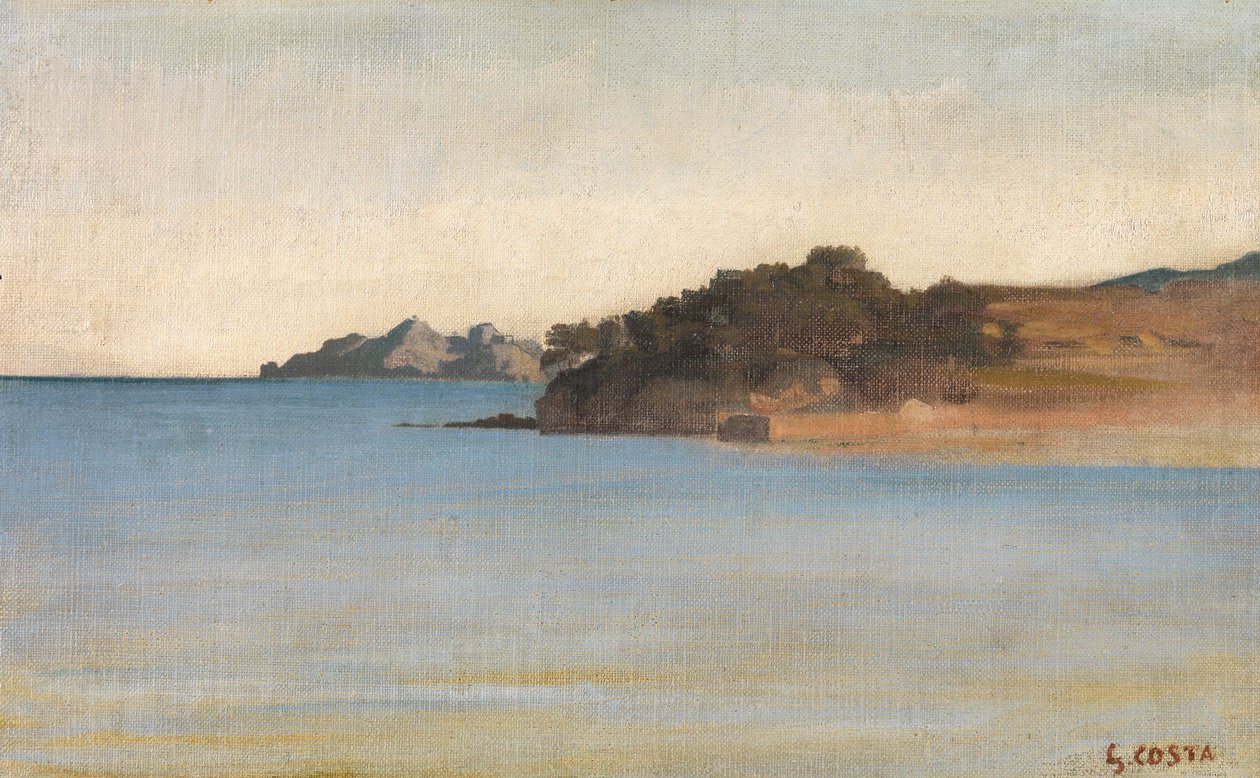 Portofino, c.1858 de Giovanni Costa