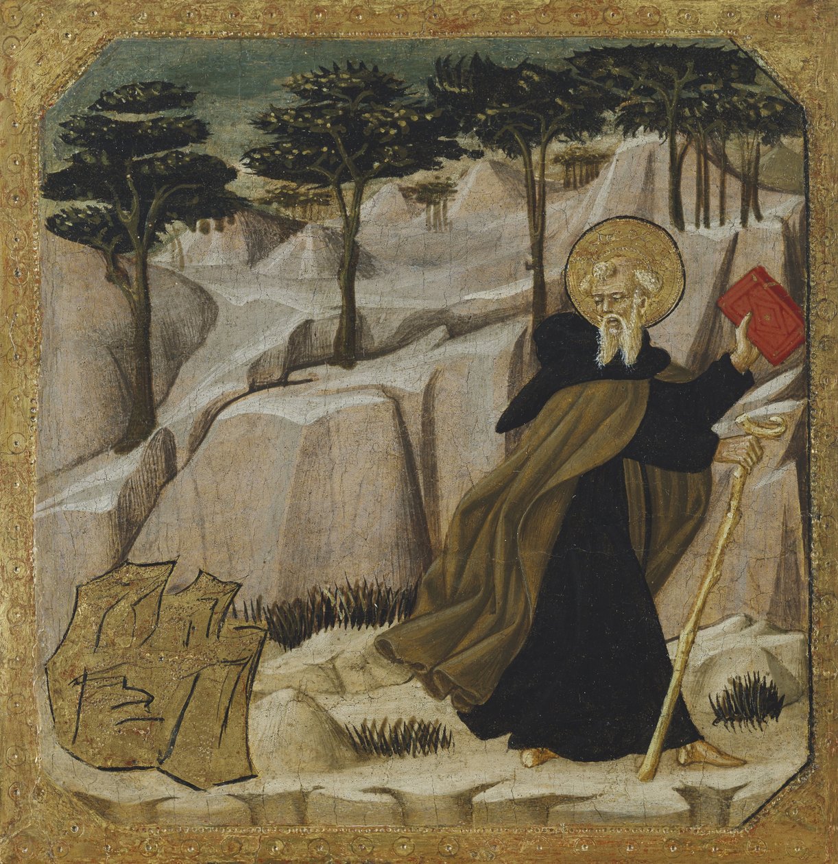 Santo Antônio Abade Tentado pelo Ouro de Giovanni Di Ser Giovanni Guidi