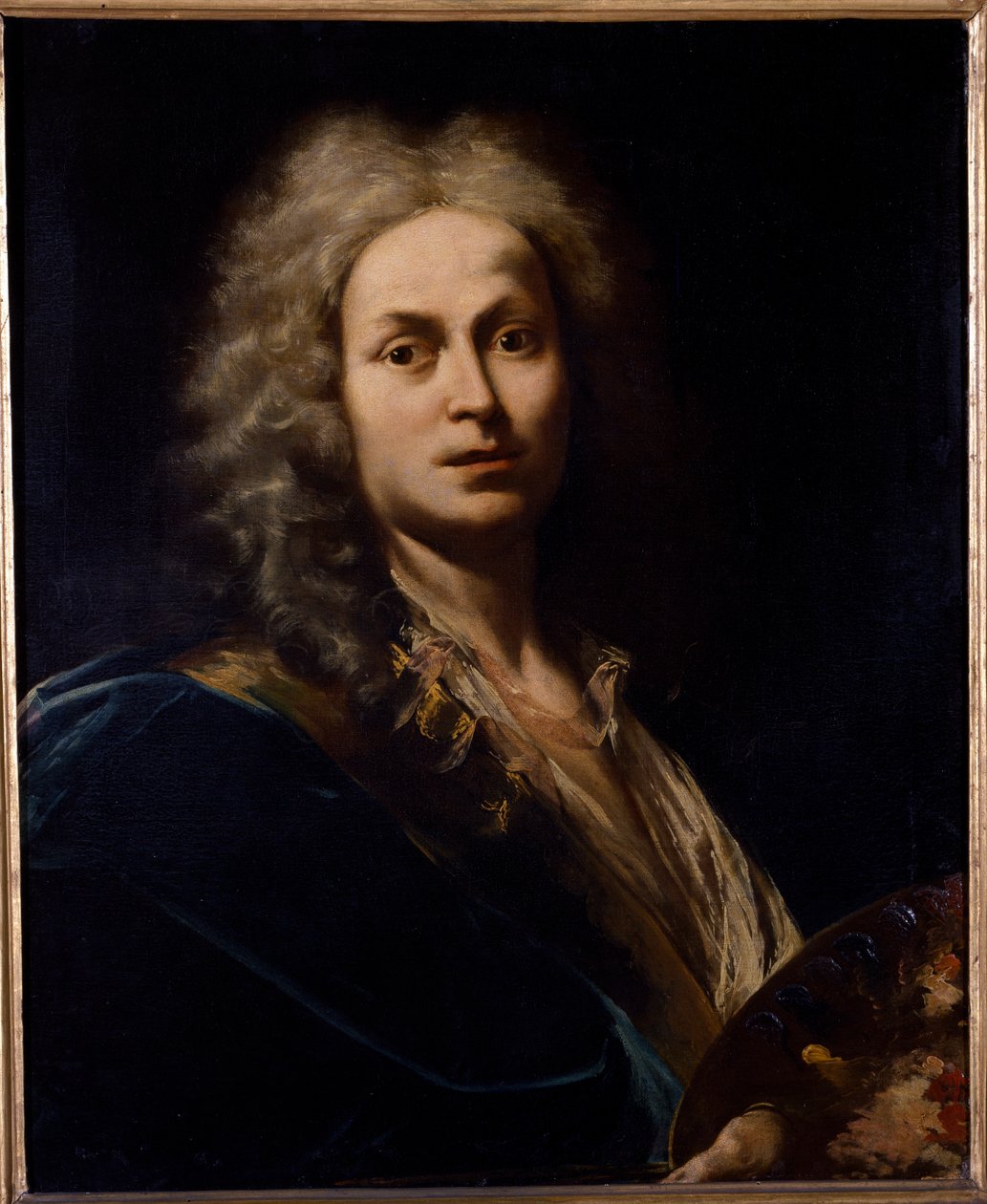 Auto-retrato, 1719 de Giovanni Domenico Ferretti