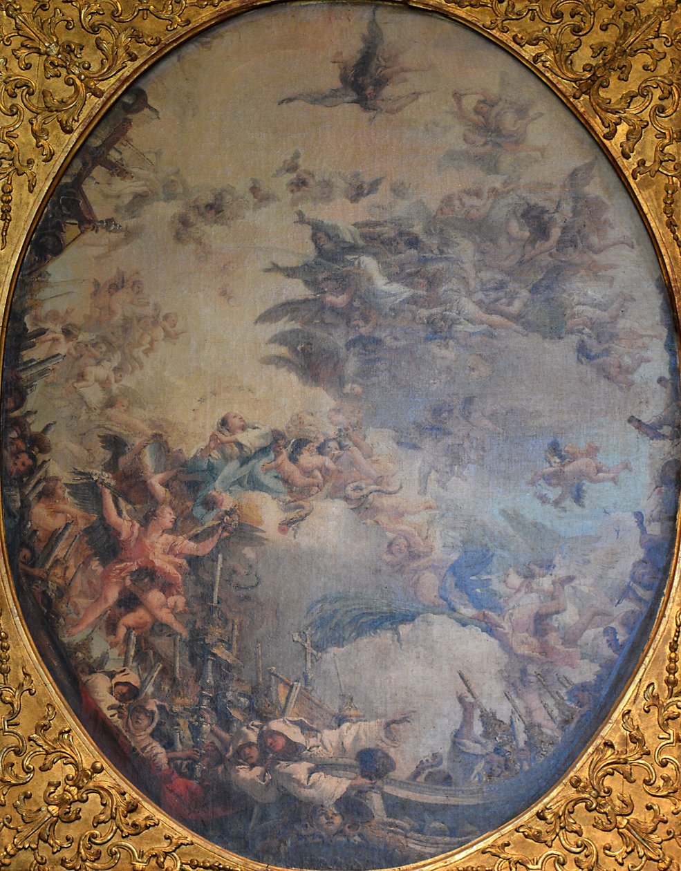 O triunfo da religião de Giovanni Domenico Tiepolo