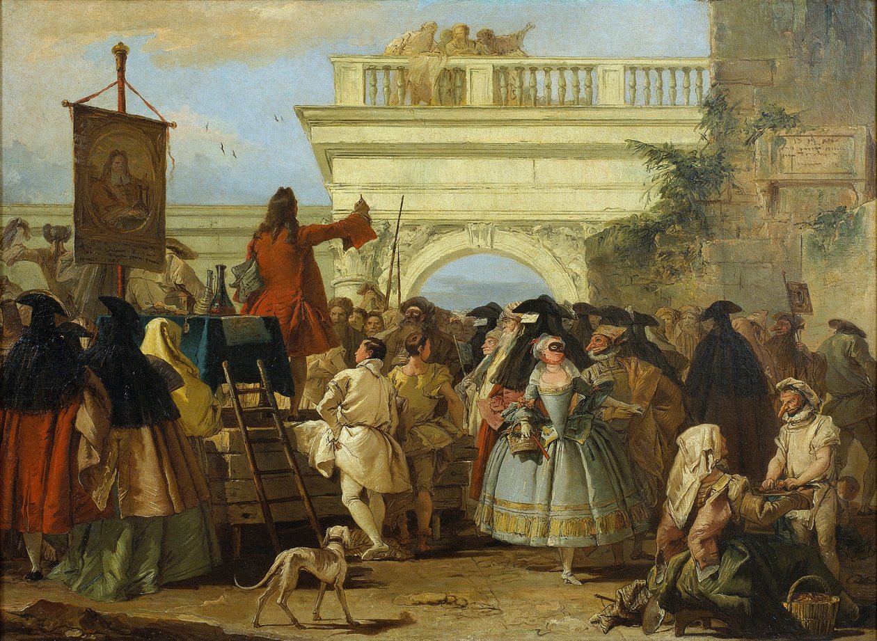 The Charlatan de Giovanni Domenico Tiepolo