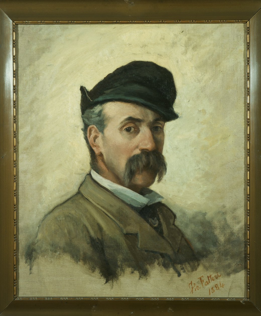 Auto-retrato, 1884 de Giovanni Fattori