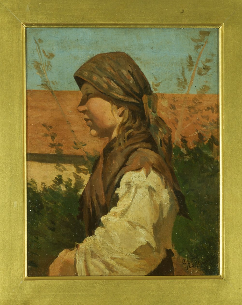 O Lenhador de Giovanni Fattori