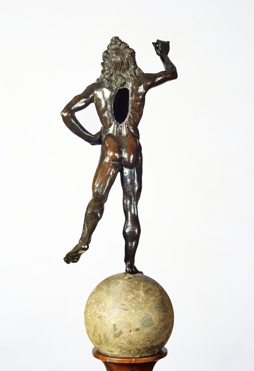 Mercury Taking Flight, c.1515 (liga de cobre, brecha e madeira) de Giovanni Francesco Rustici