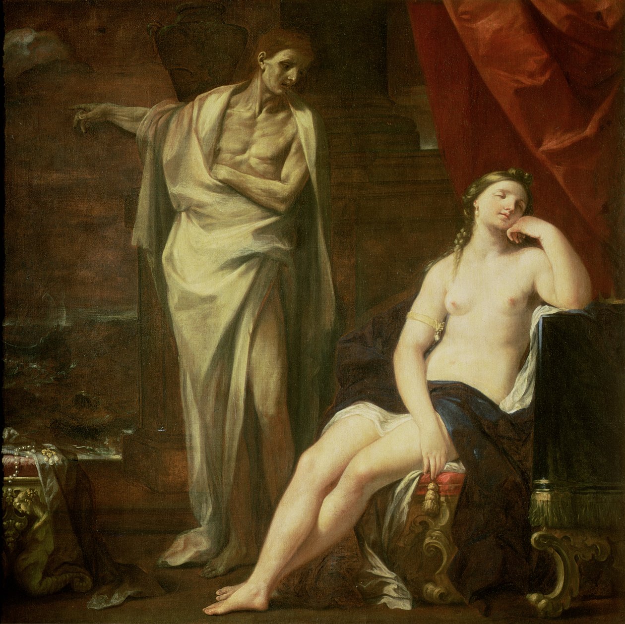 Sonho de Dido, 1697 de Giovanni Gioseffo da Sole