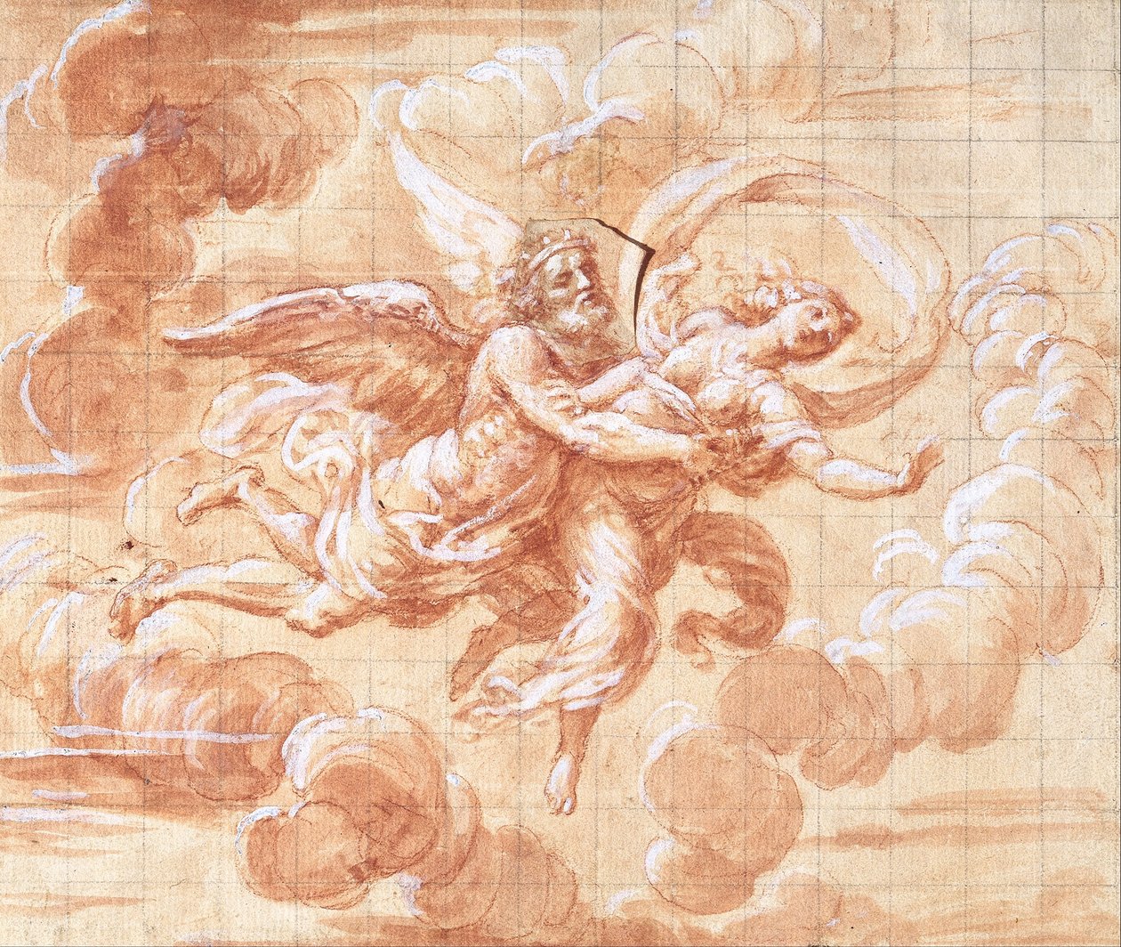 Boreas Abduting Orithyia de Giovanni Maria Morandi