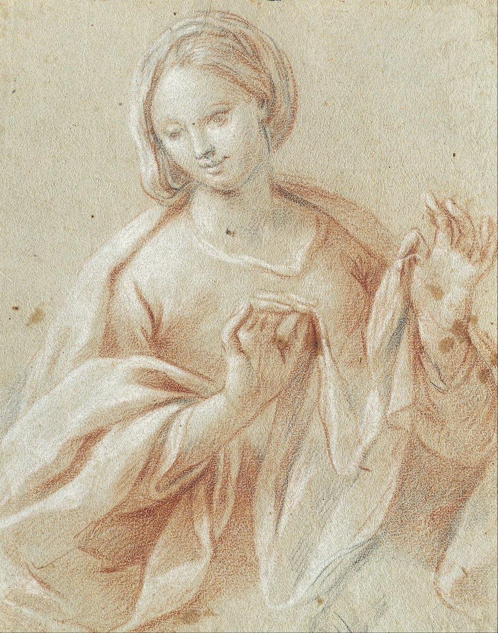 Estudo para a Madonna de Giovanni Paolo Melchiori