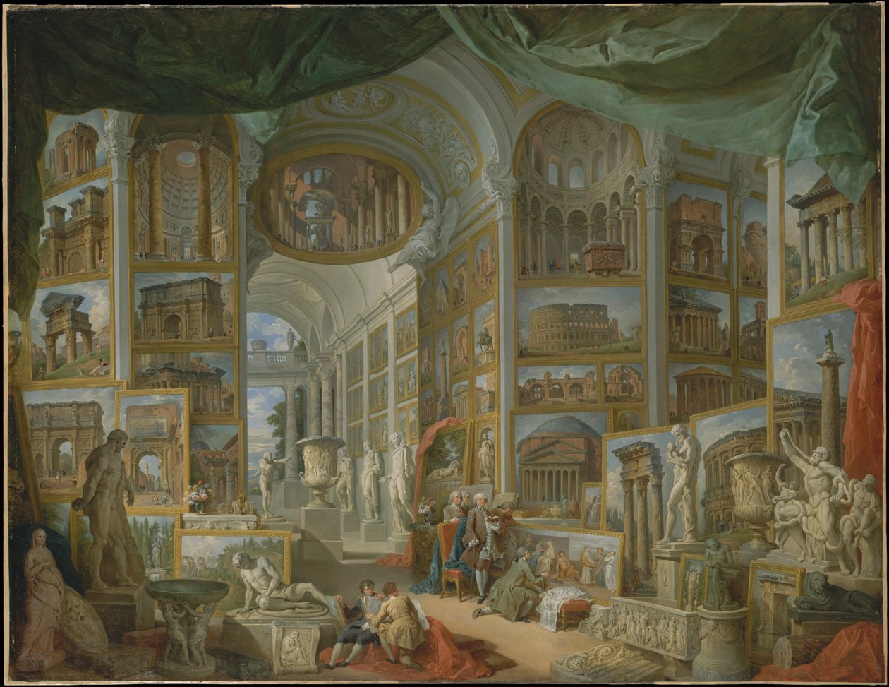 Roma antiga de Giovanni Paolo Pannini