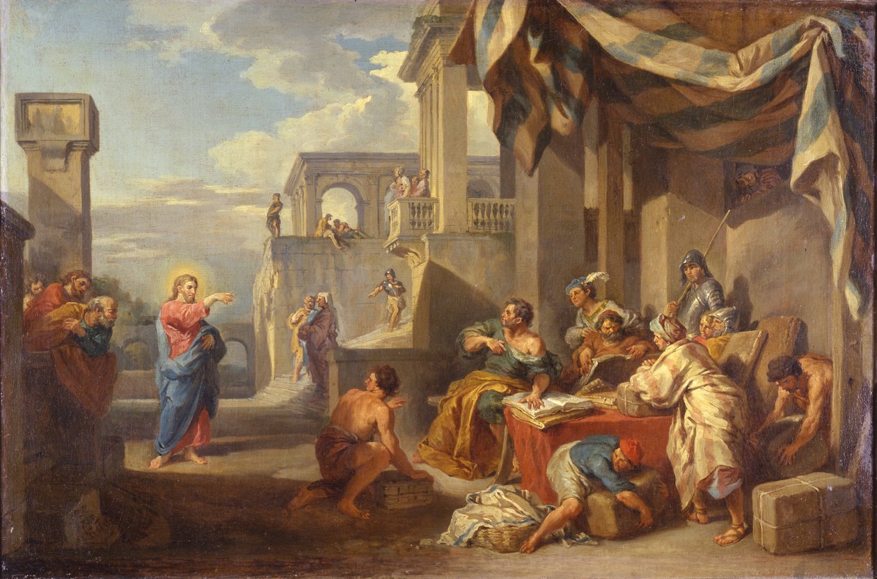 O chamado de São Mateus de Giovanni Paolo Pannini