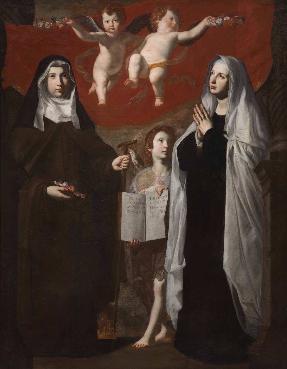 Santa Isabel e Santa Francesca Romana de Giovanni Ricca