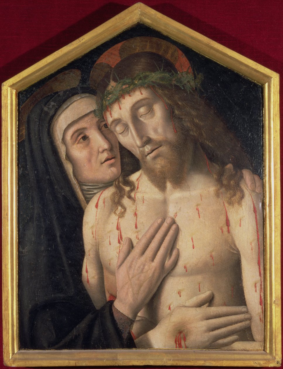 Lamentação do Cristo morto de Giovanni Santi or Sanzio