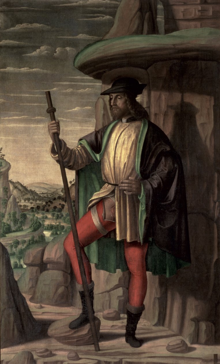 St. Roch de Giovanni Santi or Sanzio