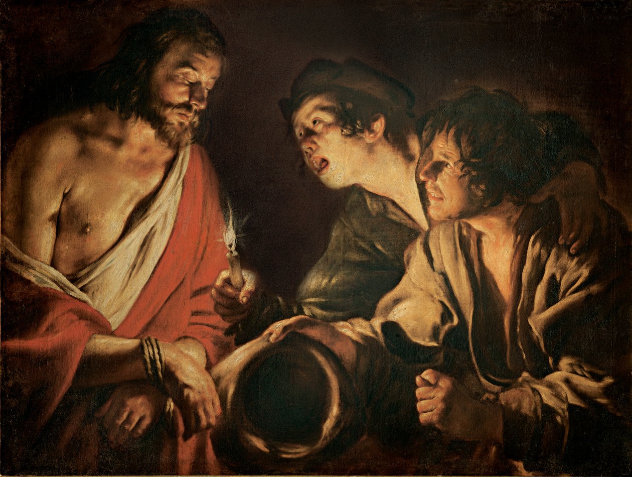 Zombado cristo de Giovanni Serodine