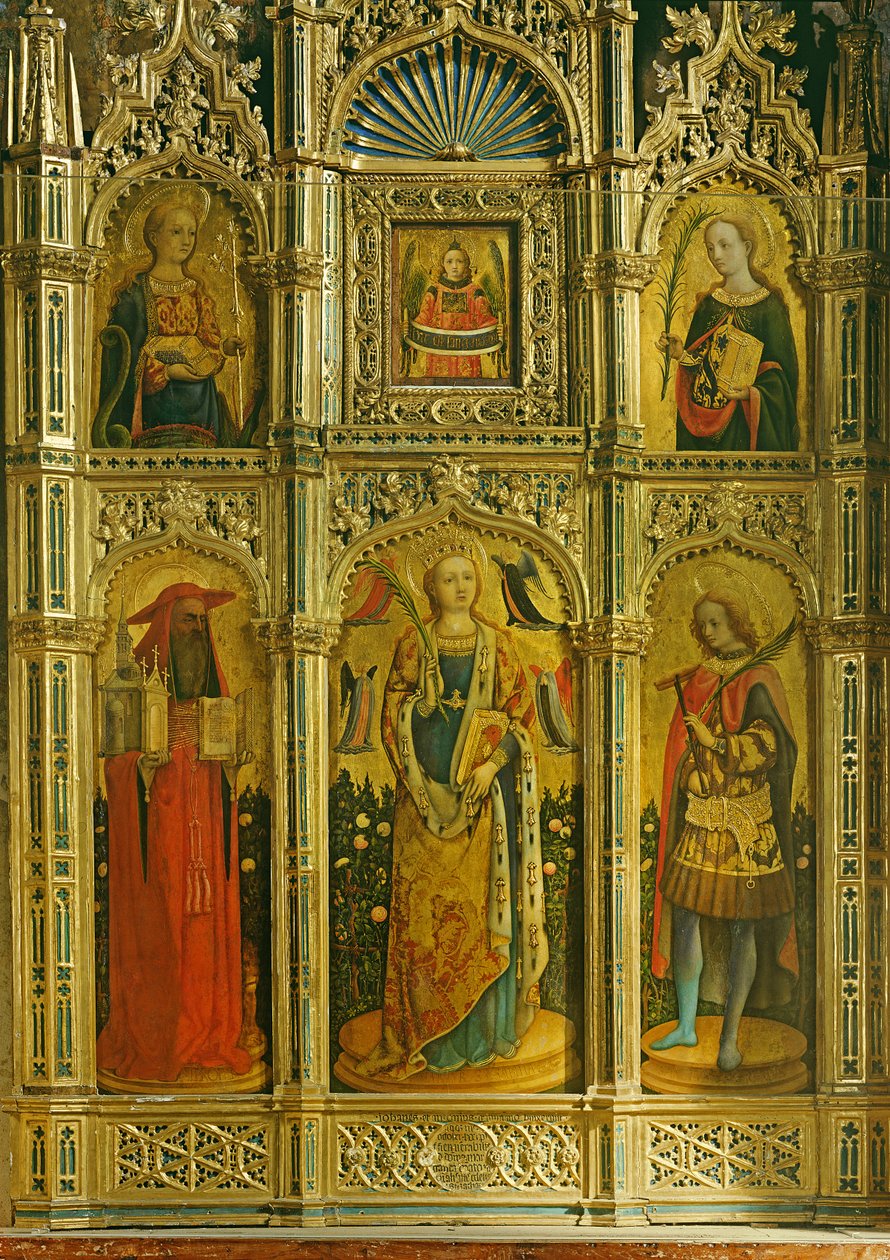 Retábulo de Santa Sabina, 1443 de Giovanni and Antonio da Murano